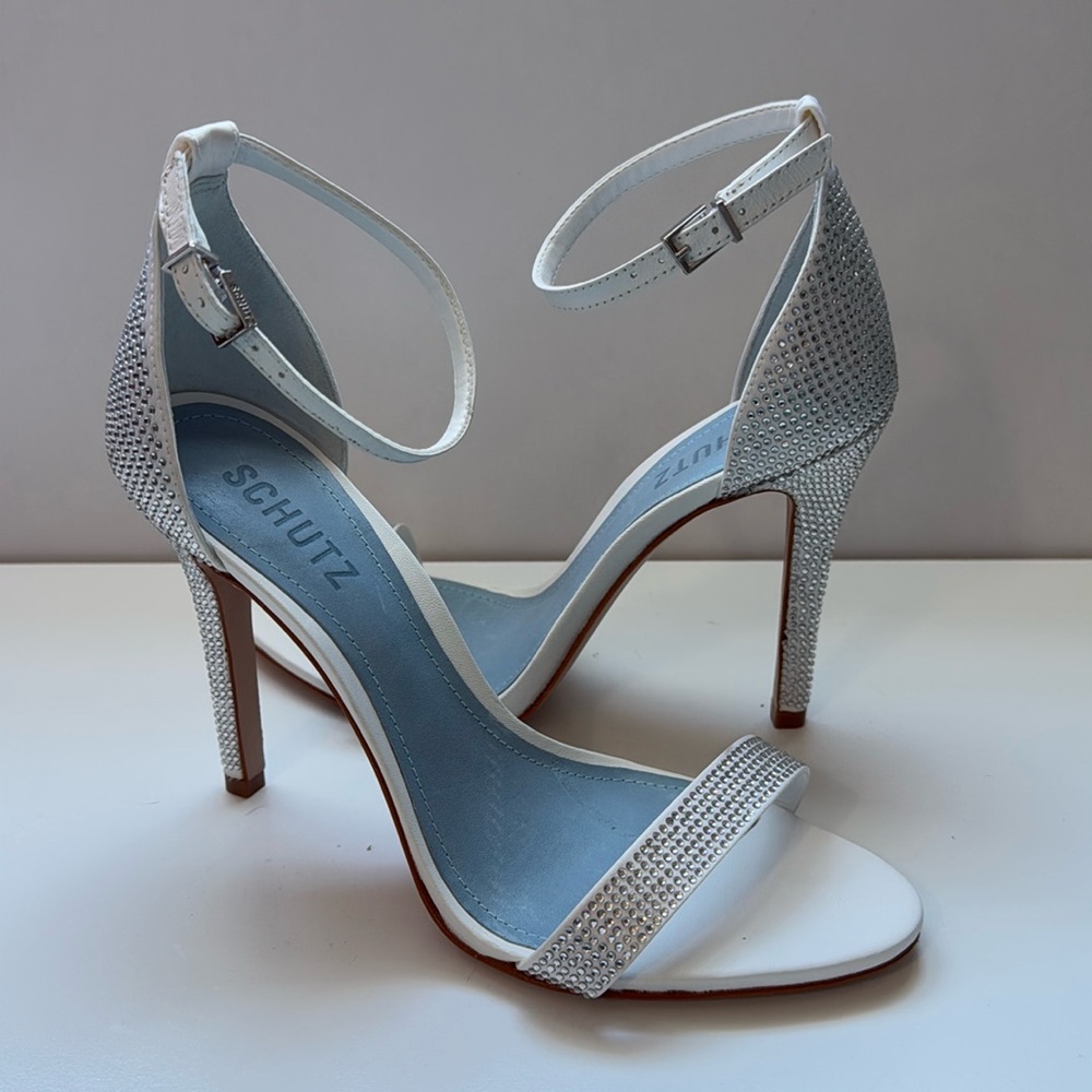 NWT Schutz White Dress Shoes
